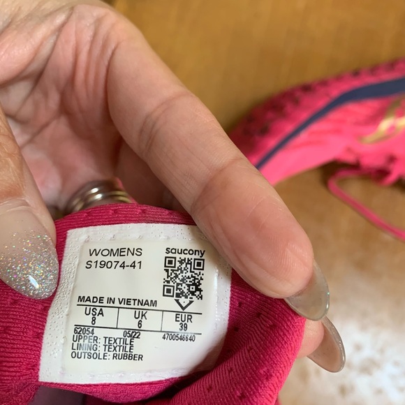 Saucony Havok Cross Country XC spikes size 8 - Picture 3 of 3